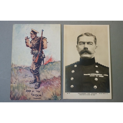 363 - A Collection Of Approx Twenty Mainly World War One Real Photo Postcards To Include Local Wiltshire I... 