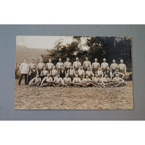 363 - A Collection Of Approx Twenty Mainly World War One Real Photo Postcards To Include Local Wiltshire I... 