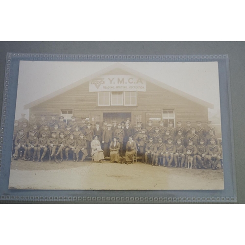 364 - A Collection Of Approx Twenty Mainly World War One Real Photo Postcards To Include Local Wiltshire I... 