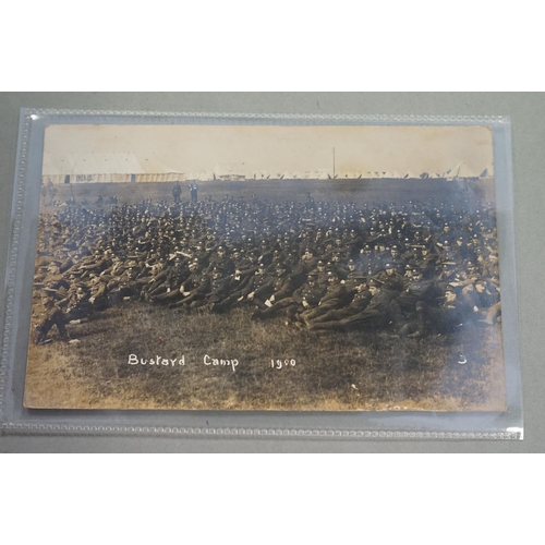 364 - A Collection Of Approx Twenty Mainly World War One Real Photo Postcards To Include Local Wiltshire I... 