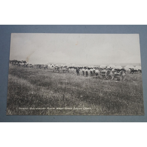 364 - A Collection Of Approx Twenty Mainly World War One Real Photo Postcards To Include Local Wiltshire I... 