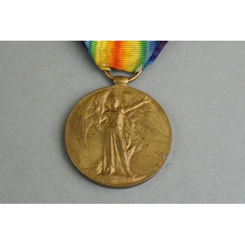 55A - A British Full Size World War One Medal Pair To Include The Great War Of Civilisation Victory Medal ... 