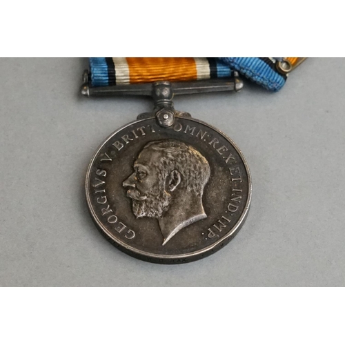 55A - A British Full Size World War One Medal Pair To Include The Great War Of Civilisation Victory Medal ... 