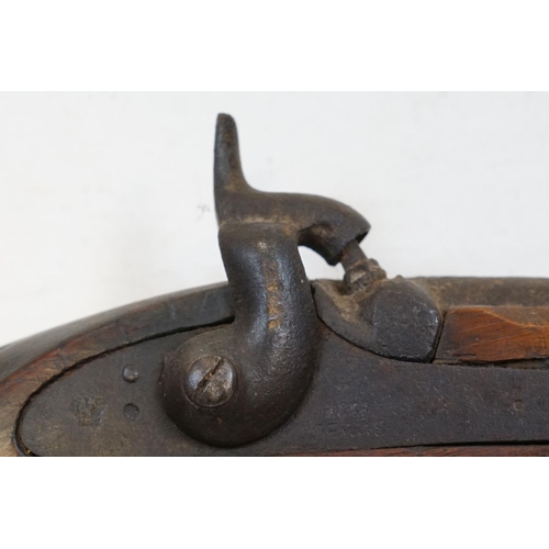 217 - An Antique Muzzle Loading Rifle (A/F).