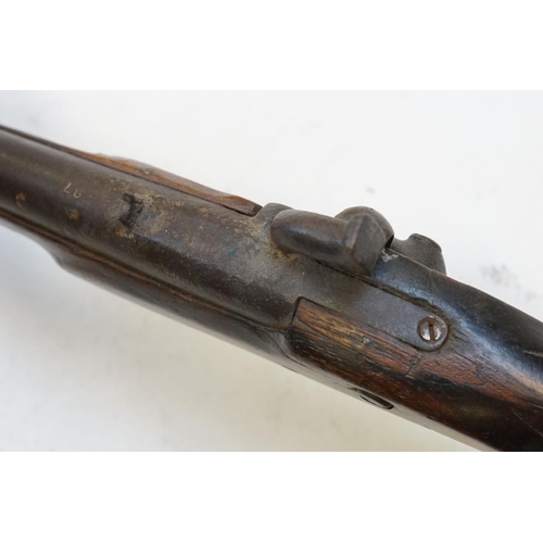 217 - An Antique Muzzle Loading Rifle (A/F).