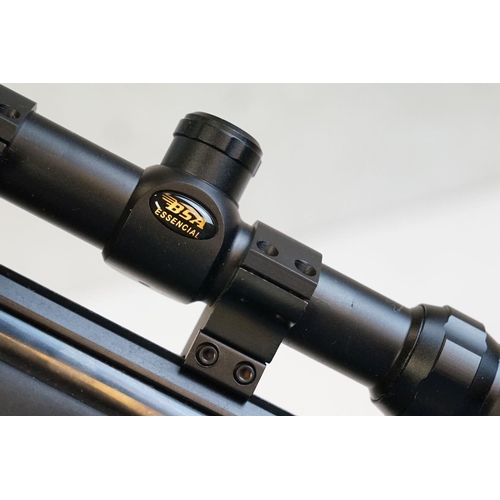 220 - A Contemporary BSA .22 CAL Air Rifle With BSA Essential Telescopic Sight.