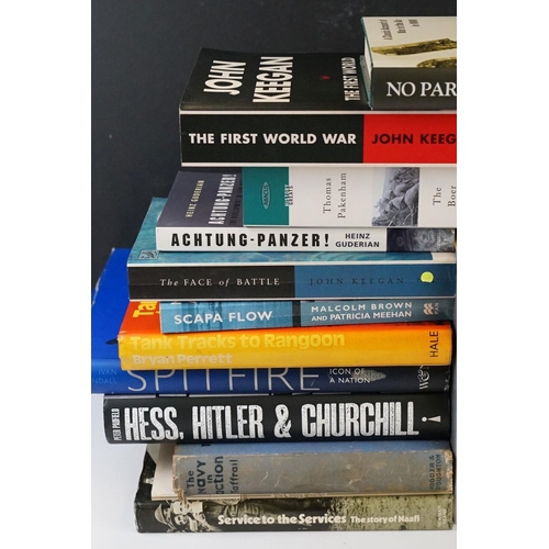 243 - A Collection Of Approx Thirty Military Reference Books To Include Achtung-Panzer The Development Of ... 