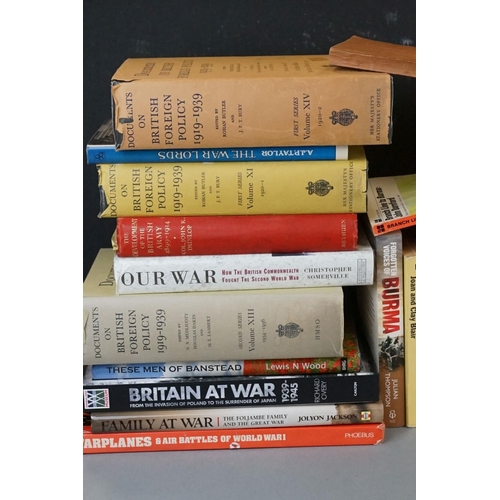 245 - A Collection Of Approx Thirty Military Reference Books To Include Killing Time Archaeology And The F... 