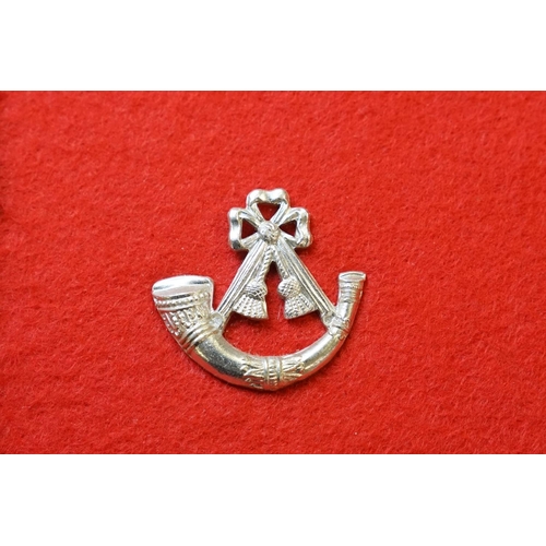 307 - A Collection Of British Military Cap Badges Mounted To Display Board, Regiments Include The Welsh Re... 