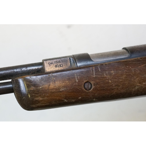 334 - A Vintage Weihrauch HW77 .22 CAL Air Rifle.