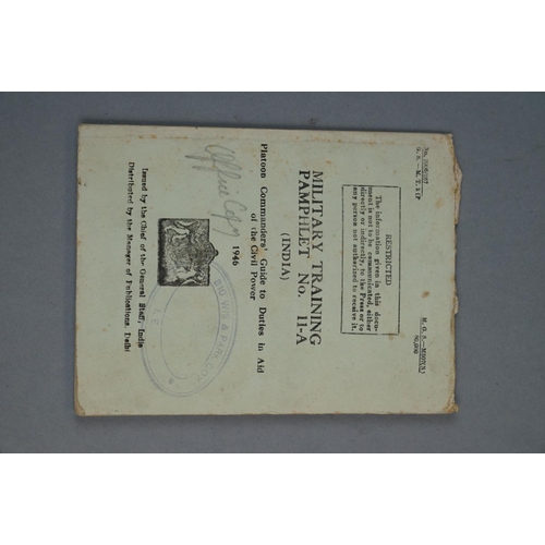 359 - A Group Of Four Original World War Two British Military Training Booklets To Include The Officer And... 