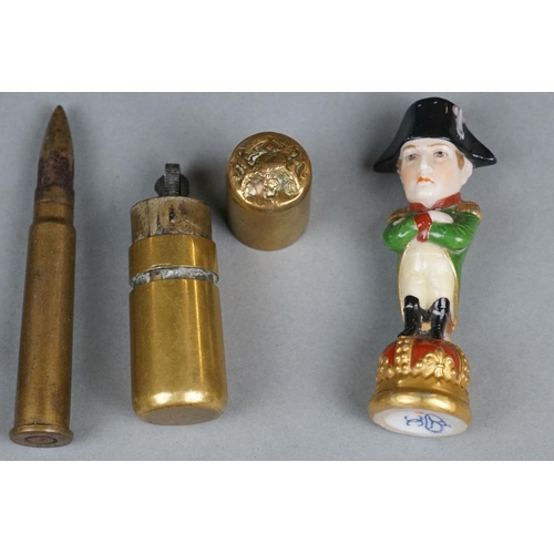 360 - A Small Group Of Military Collectables To Include A Full Size British World War Two Defence Medal An... 