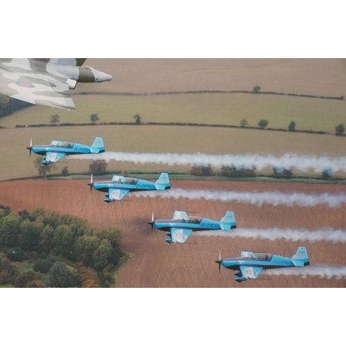 389 - A Group Of Three Royal Air Force / RAF Vulcan Bomber Related Framed And Glazed Prints To Include 'Su... 