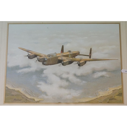 391 - A Group Of Three Framed Military Prints To Include Hamminkeln 6th Airbourne Division Assault Over Th... 