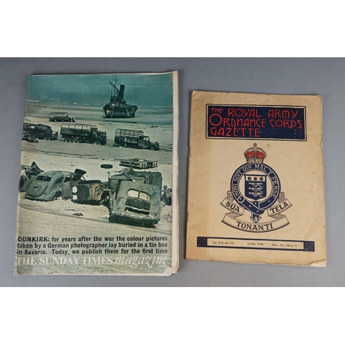 377 - A Collection of Military Ephemera To Include Operation Mercury By M.G. Comeau, The National Prisoner... 