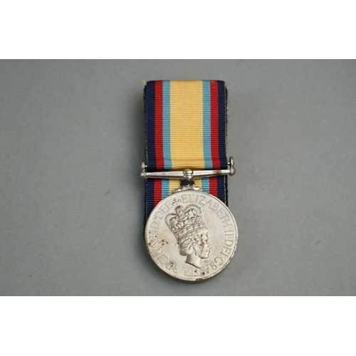 225 - A British Full Size Gulf War Medal Correctly Named And Issued To No.P8285949 SAC S.M. MOORE Of The R... 