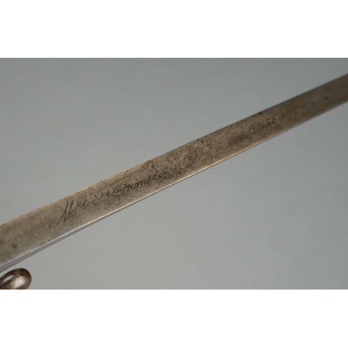 287 - A French Military MLE. 1876 Pattern Gras Bayonet.