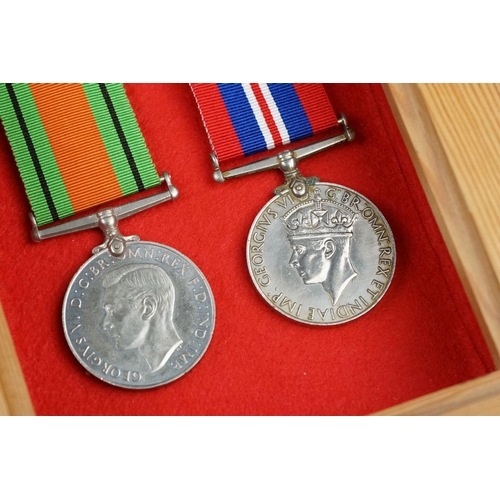 301 - A British Military Full Size World War Two Medal Pair To Include The 1939-1945 British War Medal And... 