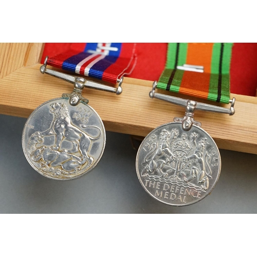 301 - A British Military Full Size World War Two Medal Pair To Include The 1939-1945 British War Medal And... 