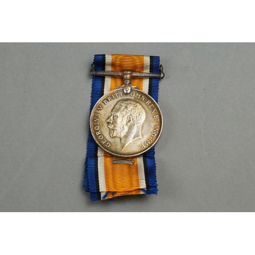 304 - A British Military Full Size World War One 1914-1918 British War Medal Correctly Named And Issued To... 