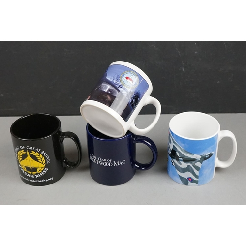 320 - A Group Of Military Collectables Relating To The Avro Vulcan XH558 To Include Mugs, Tumblers, Teddy ... 