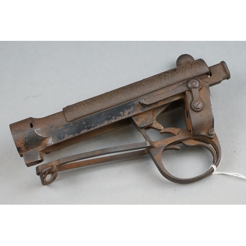 397 - An Antique Relic Condition Bolt Action Gun Mechanism. PLEASE NOTE A RELEVANT FIREARMS CERTIFICATE IS... 