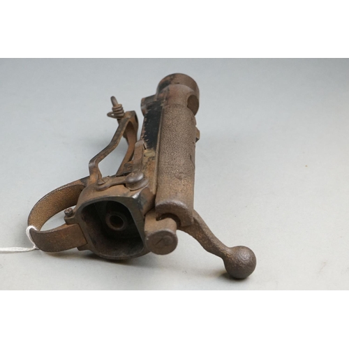 397 - An Antique Relic Condition Bolt Action Gun Mechanism. PLEASE NOTE A RELEVANT FIREARMS CERTIFICATE IS... 