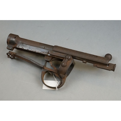 397 - An Antique Relic Condition Bolt Action Gun Mechanism. PLEASE NOTE A RELEVANT FIREARMS CERTIFICATE IS... 