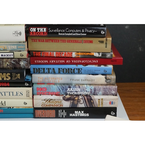 425 - A Collection Of Approx Twenty Military Reference Books To Include The Re-Conquest Of Burma 1943-1945... 