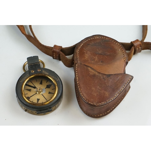 435 - A British Military Issued MK.IV Pocket Clinometer By Siemens Bros & Co Of London, No.301, Dated 1898... 