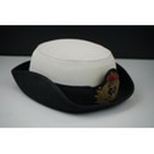 394 - A Collection Of Four Cold War Era Royal Navy Caps To Include Commander, Junior Officer, Female Junio... 