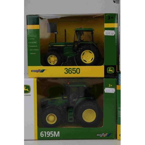 TRACTEUR MINIATURE JOHN DEERE 6195M BRITAINS 1/32