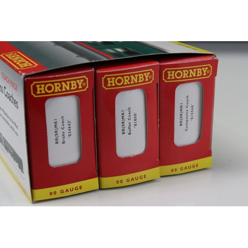 29 - Boxed Hornby OO gauge R4140 Atlantic Coast Express Coaches Coach Pack, complete