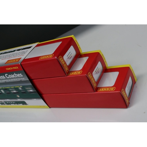 29 - Boxed Hornby OO gauge R4140 Atlantic Coast Express Coaches Coach Pack, complete