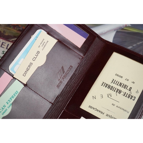 296 - A collection of Concorde collectables together with a small quantity of coins.