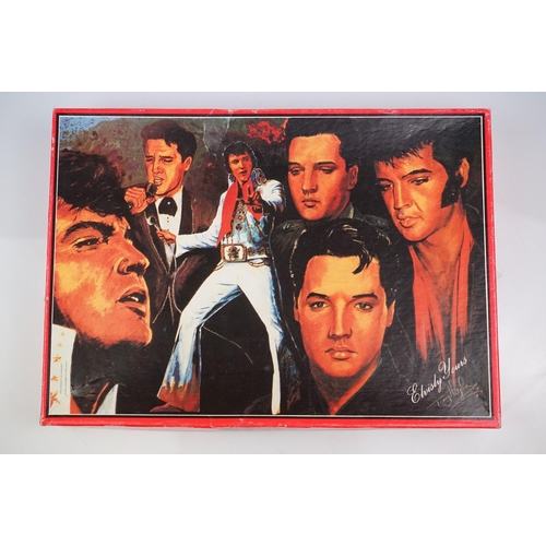 333 - Elvis Presley memorabilia, to include Elvis Treasures, vintage jigsaw, Fruits Of The Loom Elvis T sh... 