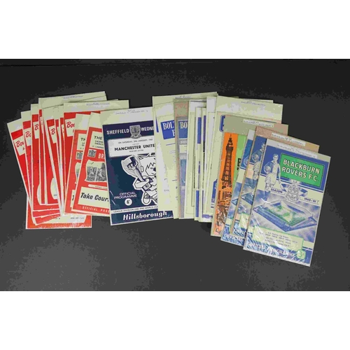 316 - Around 80 1960s football programmes featuring various clubs and competitions