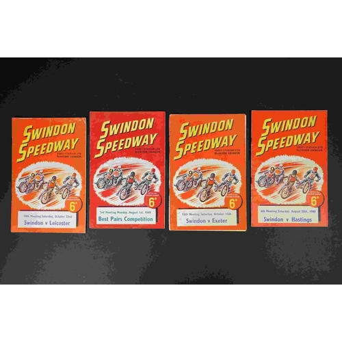 328 - Twenty speedway programmes, all 1940s, strong Swindon interest, also includes Fleetwood, Liverpool, ... 