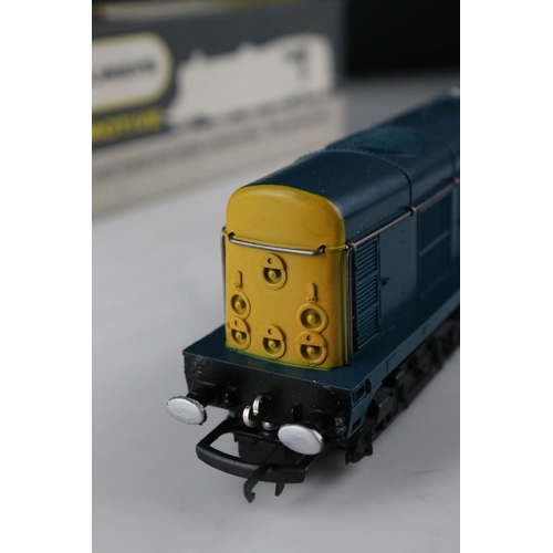 108 - Boxed Wrenn OO gauge W2230 Bo Bo Diesel Electric Blue BR locomotive, excellent with original papers ... 