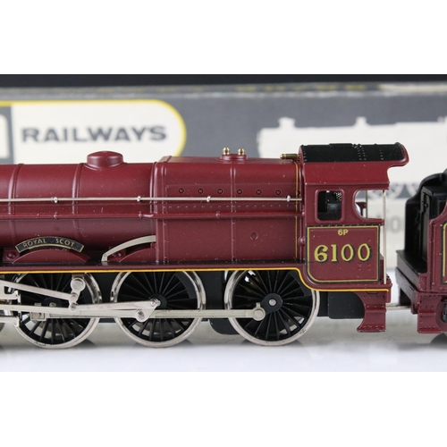 109 - Boxed Wrenn OO gauge W2260 Royal Scot LMS maroon locomotive, excellent with original papers in excel... 