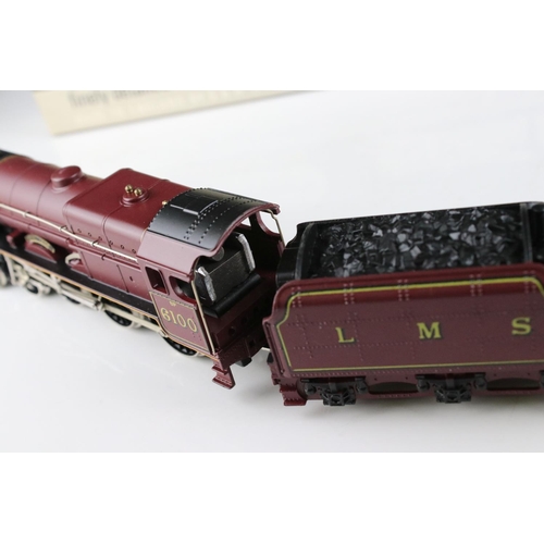 109 - Boxed Wrenn OO gauge W2260 Royal Scot LMS maroon locomotive, excellent with original papers in excel... 