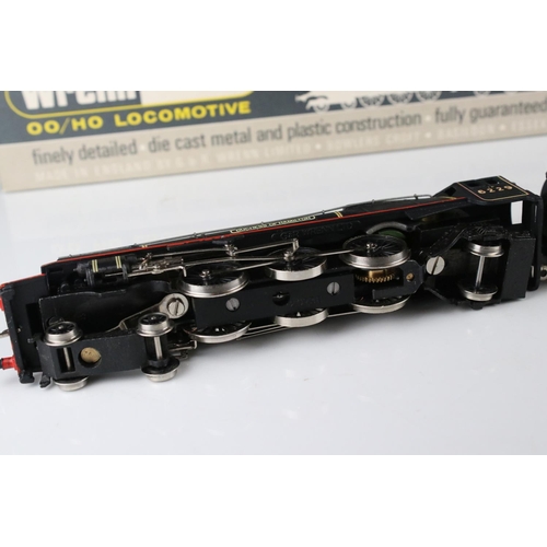 113 - Boxed Wrenn OO gauge W2241 4-6-2 Duchess of Hamilton locomotive, black LMS, excellent with original ... 