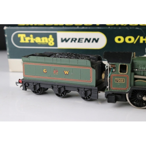 120 - Boxed Triang Wrenn OO gauge W2222 Devizes Castle locomotive, with original papers