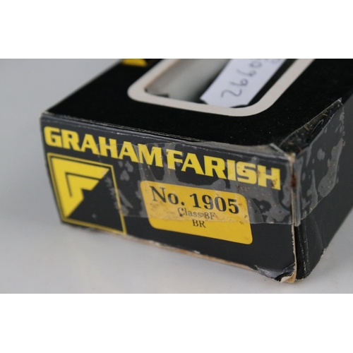 124 - Boxed Graham Farish N gauge 1905 Class 8F BR 5 Pole Motor locomotive plus a Grafar GWR Cranmore Hall... 