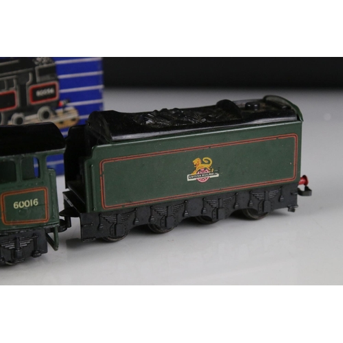 144 - Boxed Hornby Dublo EDL18 Standard 2-6-4 Tank Locomotive plus 2 x Dublo locomotives to include Silver... 