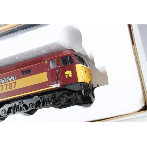 149 - Boxed Heljan OO gauge 4698 Limited Edition 47787 Windsor Castle DC locomotive