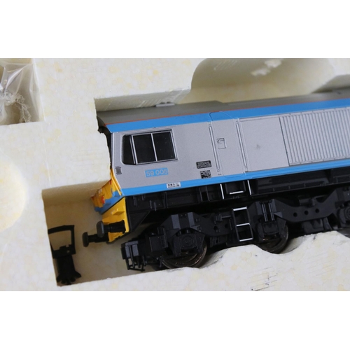 152 - Two boxed Hornby OO gauge DCC Ready locomotives to include R2519 Foster Yeoman Co Co Diesel Electric... 