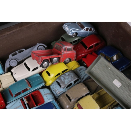 470 - Around 60 mid 20th C diecast models to include Corgi, Triang Spot On, Dinky & Crescent in vg to play... 