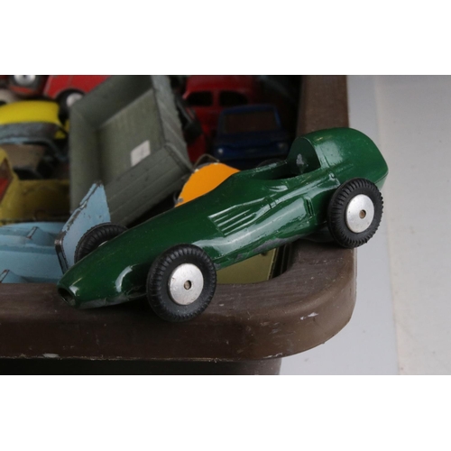 470 - Around 60 mid 20th C diecast models to include Corgi, Triang Spot On, Dinky & Crescent in vg to play... 