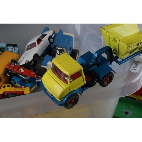 471 - Collection of circa 1960s - 80s diecast models featuring many TV related examples to include Corgi T... 